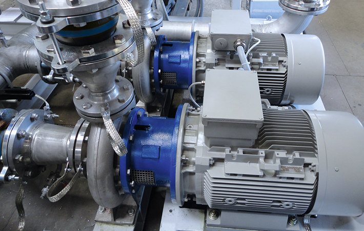 EagleBurgmann M7N in ultrapure water plant